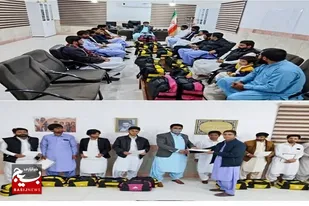 تجلیل از ورزشکاران عشایر در میرجاوه