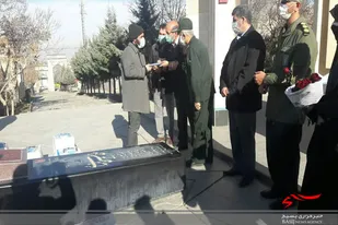 تجلیل از عوامل گمنام و مجاهد مبارزه با کرونا در غسالخانه همدان