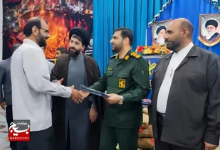 ارزش&zwnj;های انقلاب در قاب ایثار: تکریم رزمندگان و خانواده شهدا در سردشت