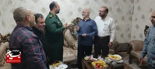 رزمایش دیدار از خانواده شهدادرشهرهزارشهیدشوشتر آغاز شد