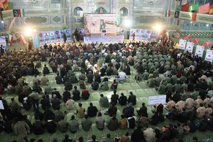 اجتماع مدافعان حرم در چهارمحال و بختیاری