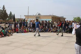 برگزاری پیاده&zwnj;روی و جشنواره بومی محلی در روستای طرود