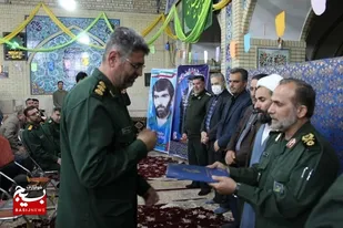 فرمانده ناحیه مقاومت سپاه خرامه معرفی شد