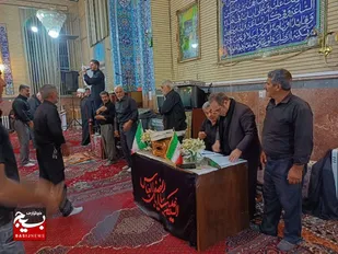 مشارکت روستای سرنق سلماس در پویش &laquo;کاشی حرم&raquo;