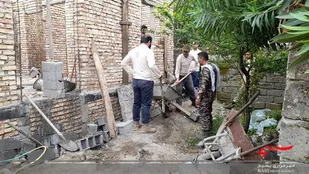 اردوی جهادی پاسداران چالوس در منطقه هچیرود