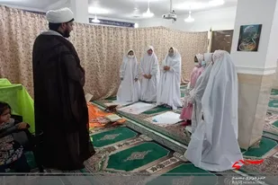 برگزاری جشن تکلیف دختران در نیکشهر