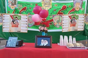 جشن بزرگ نیمه شعبان همراه با برپایی ایستگاه صلواتی برگزار شد