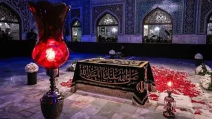 آغاز هفته دفاع مقدس با عطر شهادت در حریم رضوی