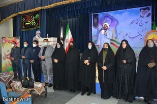 یادواره شهید سلیمانی در دبیرستان شهدای غواص شهرستان خمینی شهر