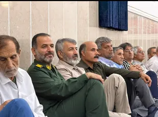 تجلیل از ایثارگران و رزمندگان ۸ سال دفاع مقدس در باغک جنوبی تنگستان