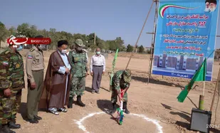 کلنگ زنی ساخت ۲۵۲ واحد منازل سازمانی ارتش طرح مهر ولایت در شاهرود