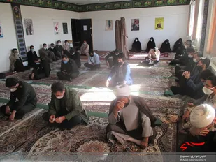 مراسم عزاداری شهادت امام حسن عسکری(ع) در سپاه ناحیه یاسر مشهد