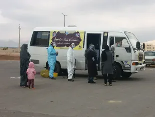 کلیپ/اجرای تست رایگان کرونا در شاهرود