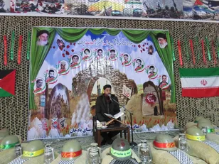 یادواره خاطرا یازده شهید گلگون کفن روستای بادجان گرامی داشته شد