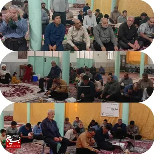 مراسم باشکوه دعای عرفه در جای&zwnj;جای شهرستان گتوند برگزار شد