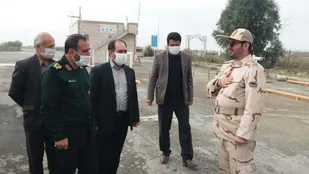 بازدید سردار ملک شاهکوهی ؛ فرمانده سپاه نینوا استان گلستان از پایانه مرزی اینچه برون