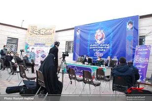 نشست خبری رزمایش کمک مومنانه گردان امام حسین(ع) همدان