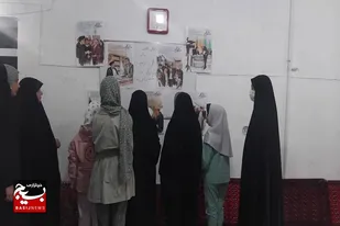 برگزاری نمایشگاه عکس به مناسبت سالگرد شهادت آیت الله رئیسی در لالجین
