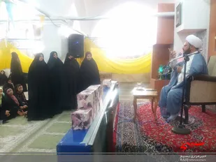 جشن ولایت توسط بسیجیان حوزه ۳ خدیجه کبری (س) ناحیه امام صادق (ع) برگزار شد