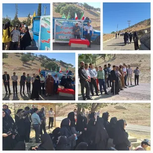 همایش پیاده&zwnj;روی خانوادگی با استقبال پرشور مردم در شهرستان دزپارت برگزار  شد