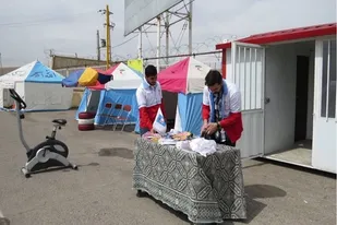 بهره&zwnj;مندی ۲۷ هزار مسافر از خدمات ۶۱ پست نوروزی جوانان هلال احمر آذربایجان&zwnj;شرقی