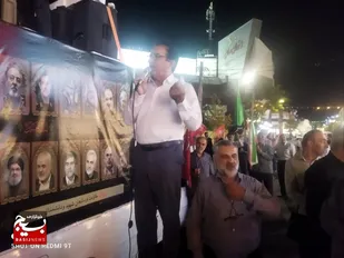حضور پرشور مردم استان البرز، در مراسم چهلمین روز خاکسپاری قائد شهید امت