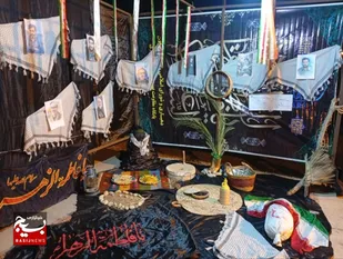 نمایشگاه فاطمی در روستای گلنگون تنگستان برپا شد