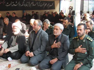 برگزاری مراسم عزاداری امام حسین(ع) در مجمع امور صنفی شاهرود