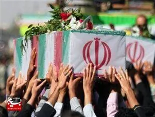 عصر امروز، تشییع پیکر مطهر شهید موسی اکبری در رامهرمز