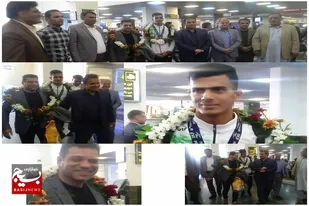 استقبال از افتخار آفرینان مسابقات کبدی جوانان جهان
