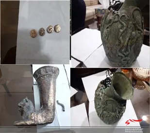 کشف ۱۸ قطعه اشیای تاریخی دوره هخامنشی در دلفان