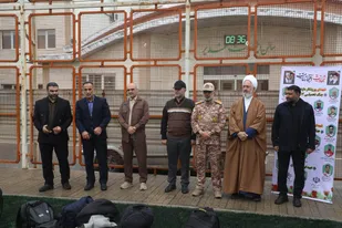 نوسازی زمین فوتبال چمن مصنوعی سپاه کربلا مازندران