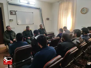نشست مسئولان بسیج دانشجویی شهرستان با فرمانده سپاه ناحیه شاهرود+ تصاویر
