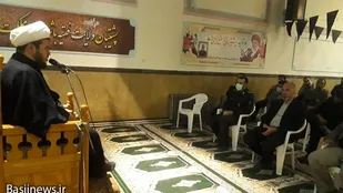 برگزاری مراسم عزاداری حضرت فاطمه زهرا (س) در سپاه ناحیه کرمانشاه