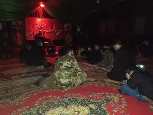بزرگداشت اربعین حسینی توسط بسیجیان شاهرودی+ تصاویر