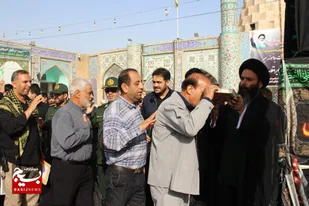 اعزام کاروان زائران از شهرستان شوش به حرم امام خمینی (ره)