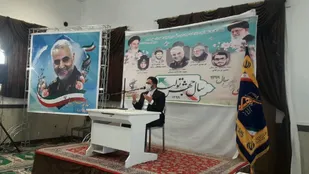 دیدار دادستان شهرسان راور با فرمانده ناحیه مقاومت بسیج سپاه شهرستان راور