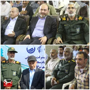 برگزاری همایش مرد میدان و بهره برداری از پروژه&zwnj;های آبرسانی دردهستان درپهن