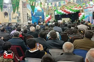 جشن فجر&zwnj;های علوی در مسجد امام جعفر صادق (ع) کازرون برگزار شد