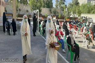 نواختن زنگ آغاز سال تحصیلی جدید در نهاوند