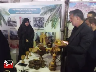 افتتاح نمایشگاه اسوه در عباس آباد
