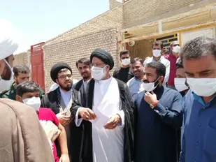 بازدید نماینده ولی فقیه در خوزستان از مناطق محروم علی آباد و نورآباد اهواز