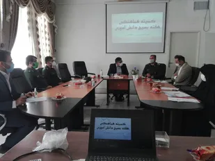 دیدار مسئول بسیج طلاب خواهران دامغان با فرمانده بسیج دانش آموزی حضرت مریم (س)