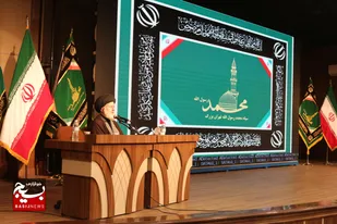 جلسه درس اخلاق آیت اله سید رحیم توکل در سپاه تهران بزرگ