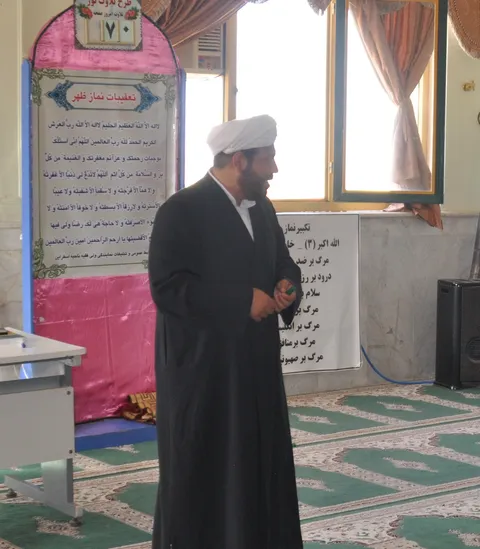 كلاس نور مبين صبح شنبه در ناحيه اسفراين برگزار شد