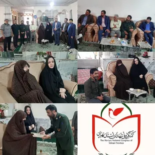دیدار جانشین فرمانده سپاه پیشوا با خانواده شهید محسن برآورده از شهدای ورزشکار