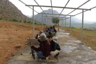 اردوی عملی میدان تیر دانش آموزان فلارد لردگان برگزار شد.
