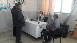 اردوی جهادی پزشکی جهادگران بسیجی در روستای ابرسج شاهرود+ تصاویر