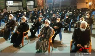 برگزاری مراسم سوگواری اربعین حسینی در سرخه