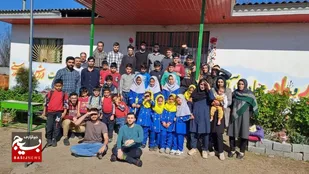 اردوی جهادی در روستای ازارسی